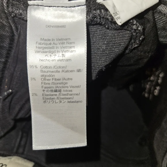 Madewell Womans Gray Jeans Waist Size 24 - Picture 13 of 14